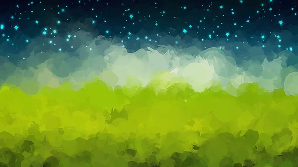 Yıldızlı gökyüzü fırça darbeleri arka plan