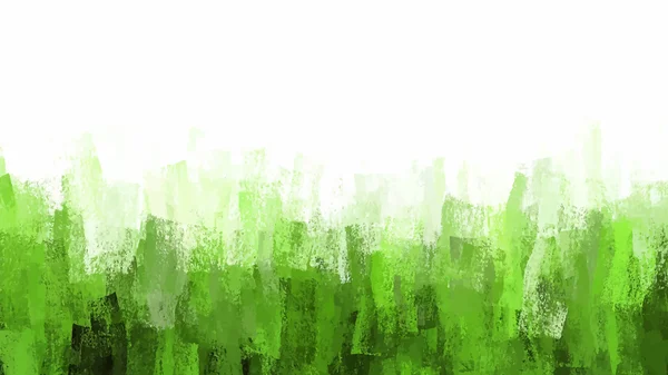 Tiza verde cepillo trazos fondo — Vector de stock