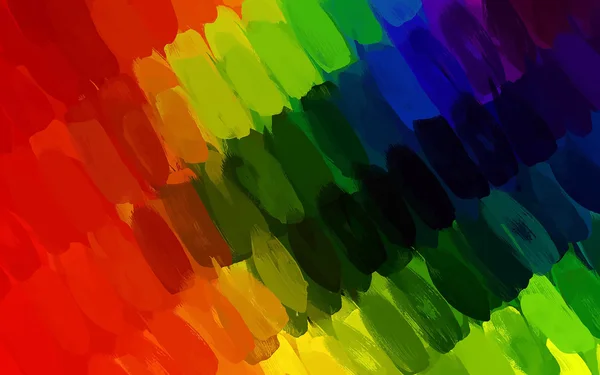 Colorful diagonal brush strokes background — Stock Vector