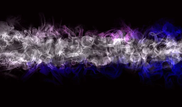 Neon smoke background — Stock Vector