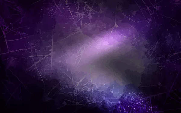 Фиолетовый каракули мазки фона — стоковый вектор