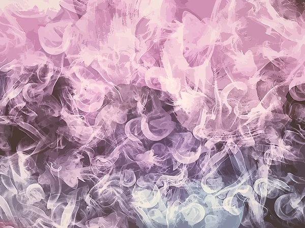 柔らかいピンク色の煙の背景 — ストックベクタ