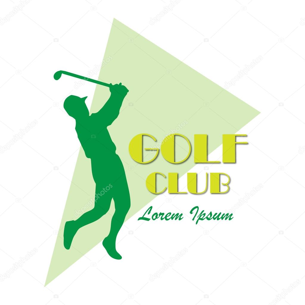 Green golf logo Stock Vector Image by ©shekaka #81417872