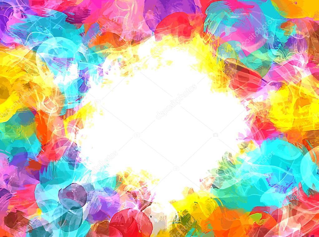 Colorful smoke background