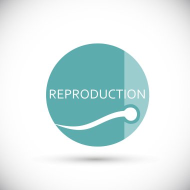 Reproduction center or clinic logo clipart