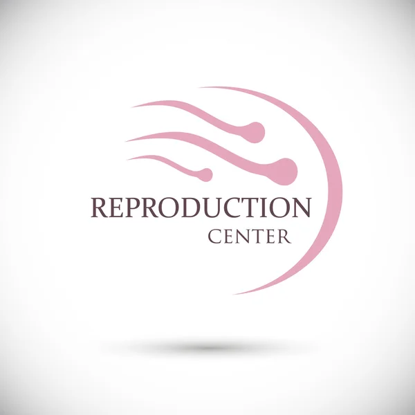 Sperm yumurta için yüzme işareti grup