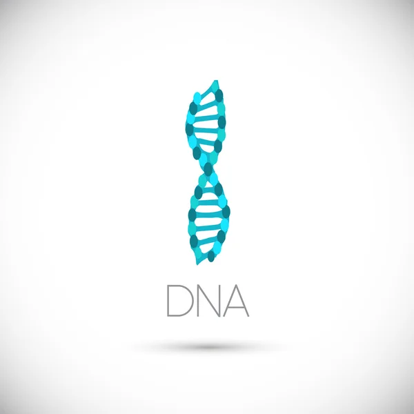 Symbole ADN brin — Image vectorielle
