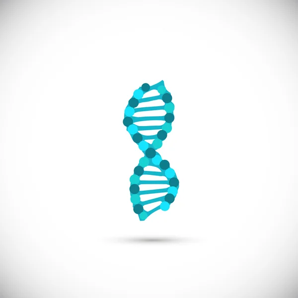 Symbool bundel van Dna — Stockvector