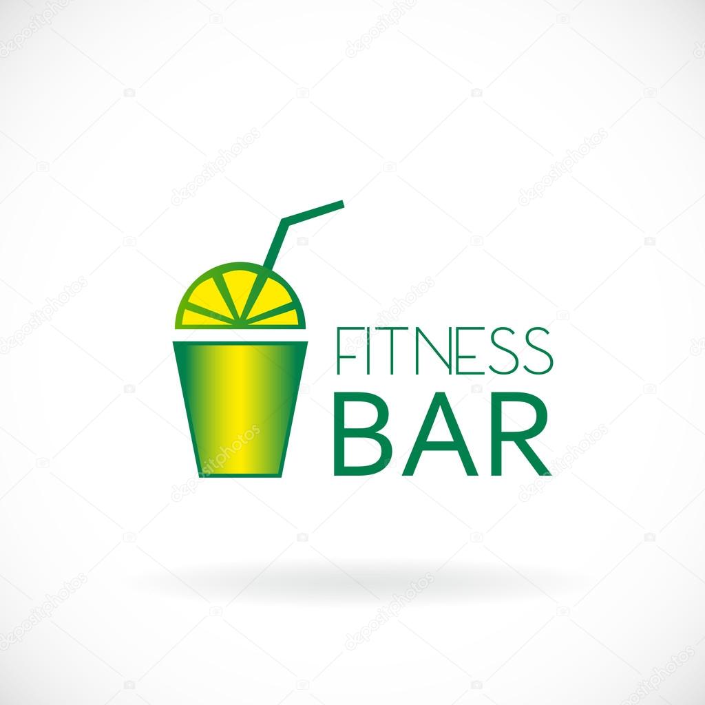 Bright logo fitness bar logo