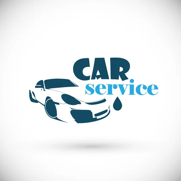 Car wash service  logo — Stock Vector