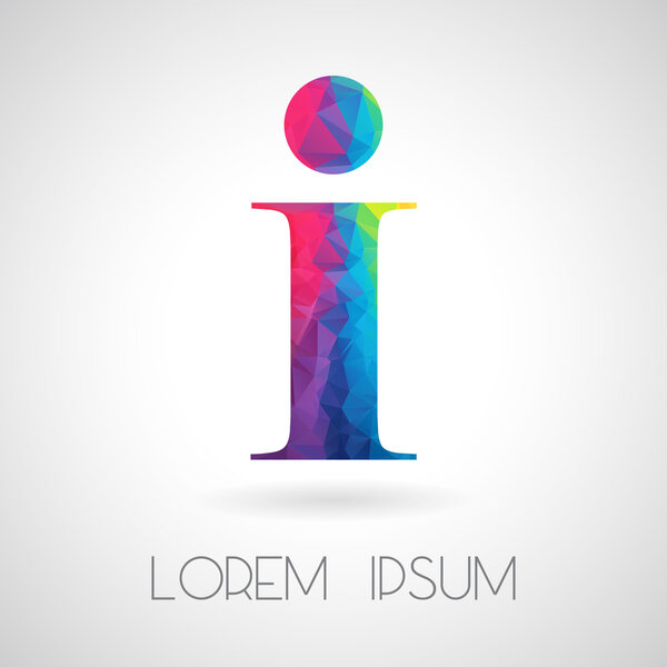 Дизайн букв многоугольника I
