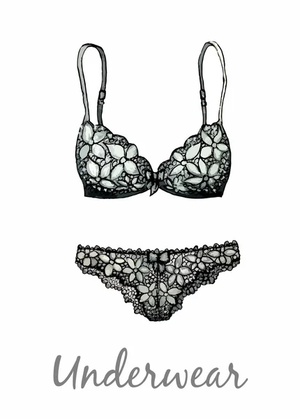 Suluboya Dantelli iç çamaşırı