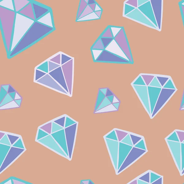 Modèle de diamant Vintage — Image vectorielle