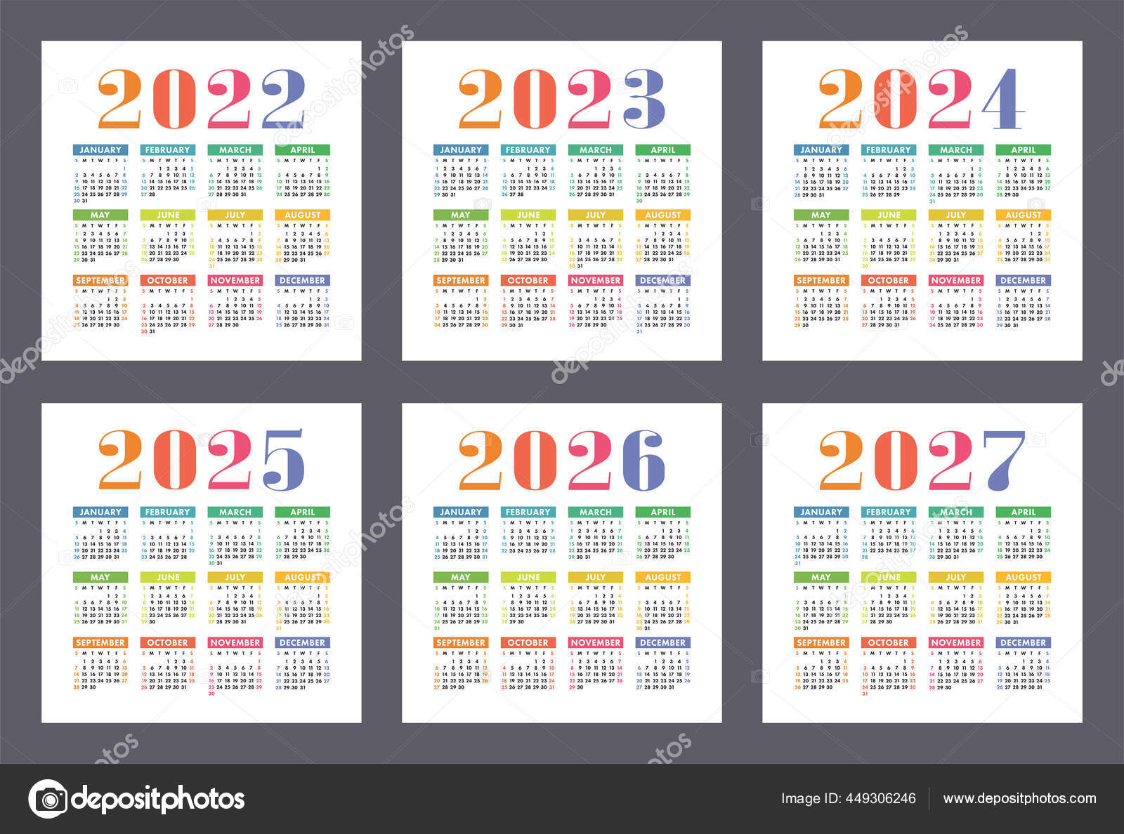 kalender-2022-2023-2024-2025-2026-2027-jaar-engelse-kleurrijke