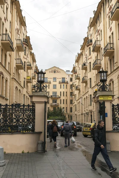 Russia Saint Petersburg September 2019 House Rubinshtein Street Sergey Dovlatov — Stock Photo, Image