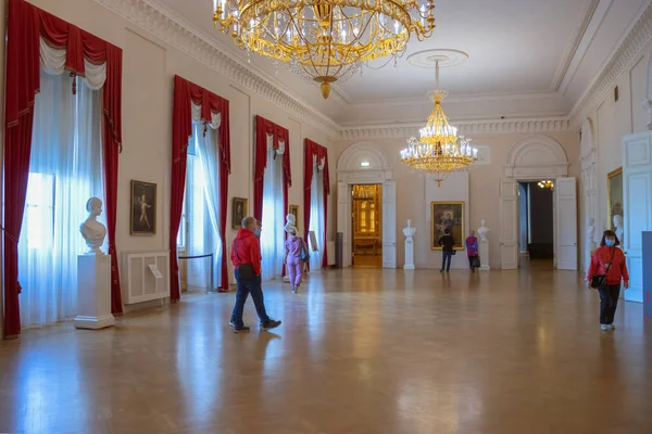 Saint Petersburg Russia May 2021 Mikhailovsky Engineering Castle Interior Hall — Stock Photo, Image