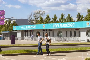 Gazpromarena Stadyumu yakınlarındaki bilet ofisleri