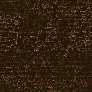 Hayali soyut el yazısı metni olan kusursuz bir baba.