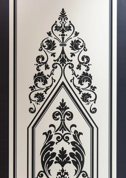 Sieraad ontwerp decoratieve patroon frame — Stockfoto