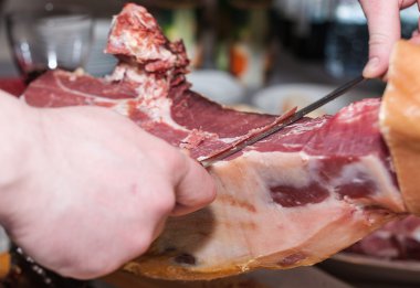 Jamon serrano domuz jambon Iberico et