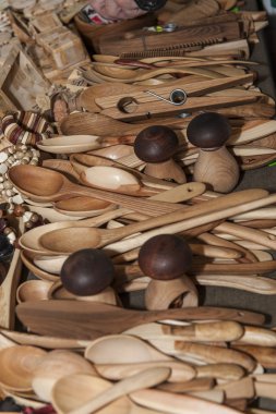 Tahta kaşık Hediyelik eşya geleneksel mutfak eşyaları