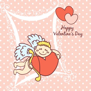 Sevgililer Günü kartı.