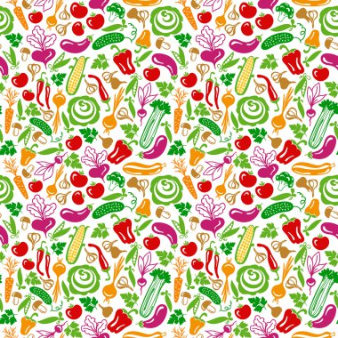 kesintisiz sebze desen