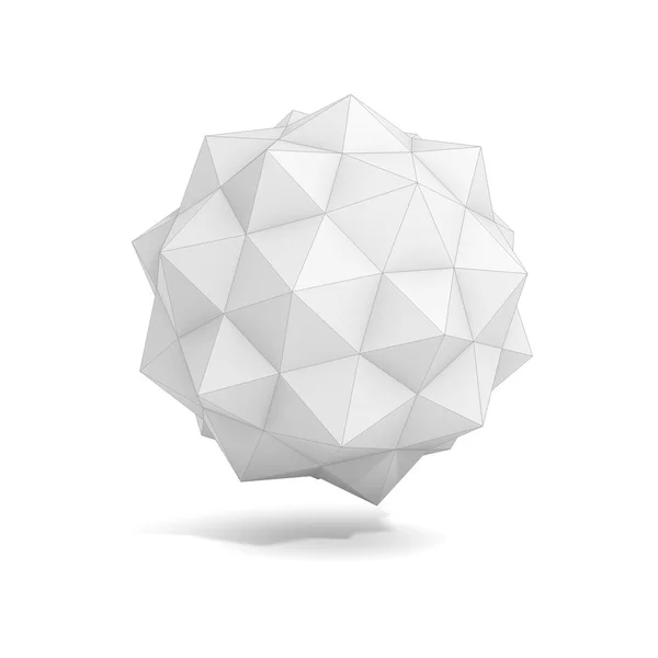 Soyut geometrik 3d nesne — Stok fotoğraf