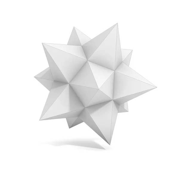 Abstraktes geometrisches 3D-Objekt — Stockfoto