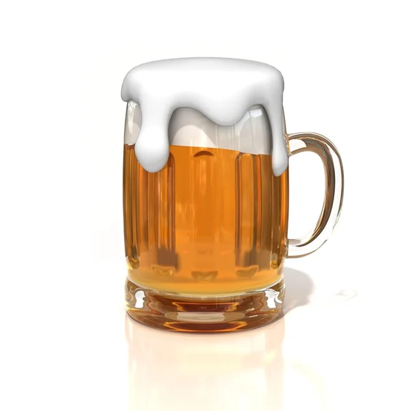 Beer glass — Stock Photo, Image