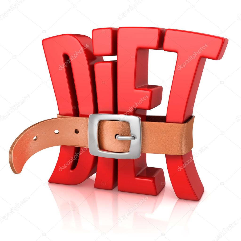 Diet with tighten belt