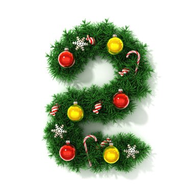Noel ağacı yazı tipi sayısı 2