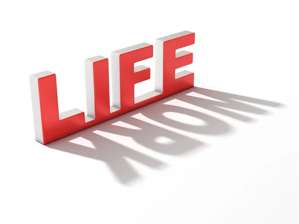 Life or work 3d — Stock Photo, Image