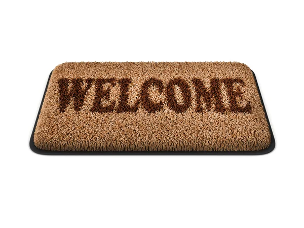 Doormat isolated — Stock Photo, Image