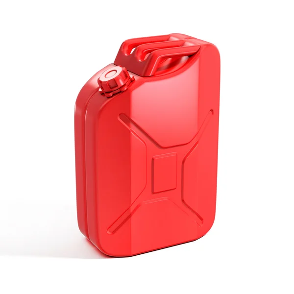Red jerrycan — Stock Photo, Image
