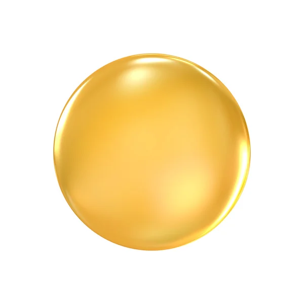 Golden badge — Stock Photo, Image