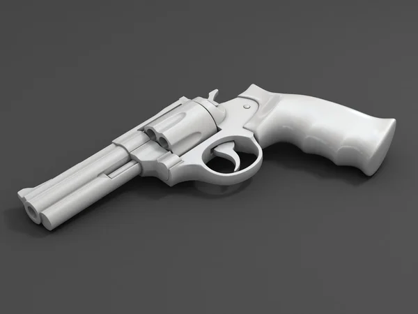 3d printed plastic gun — Stock Photo, Image