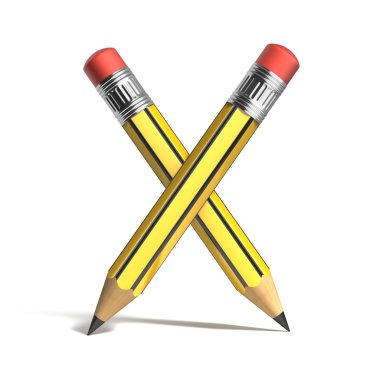 kalem 3d yazı tipi harf X