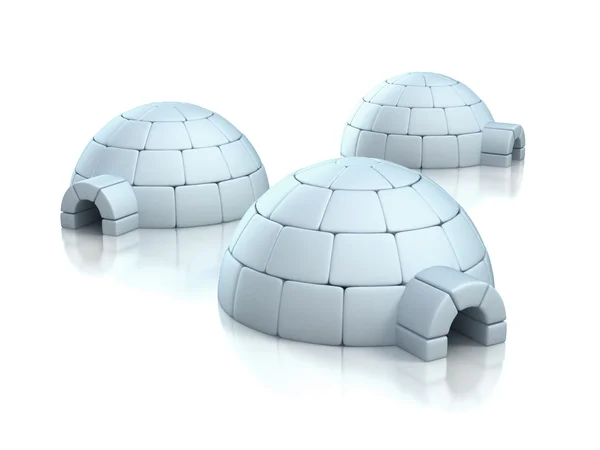 Igloo villaggio — Foto Stock