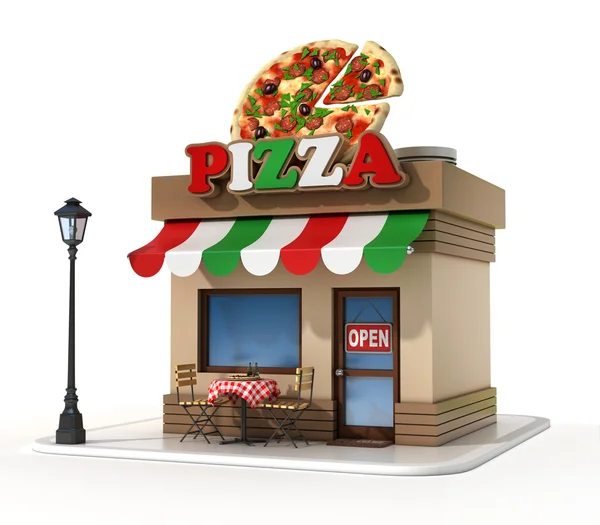 Pizzaria loja — Fotografia de Stock