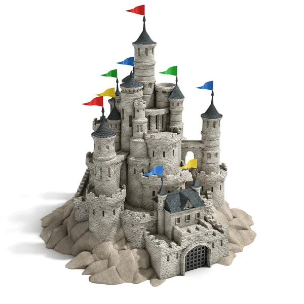 Stone castle — Stock Photo, Image