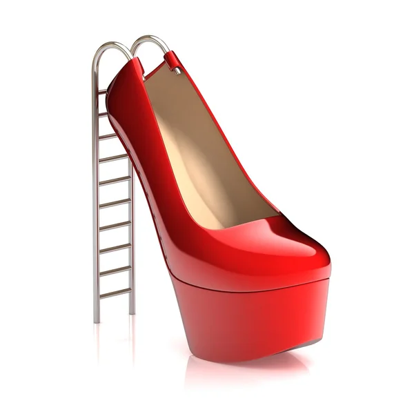 High heels 3d concept — Stock Photo, Image