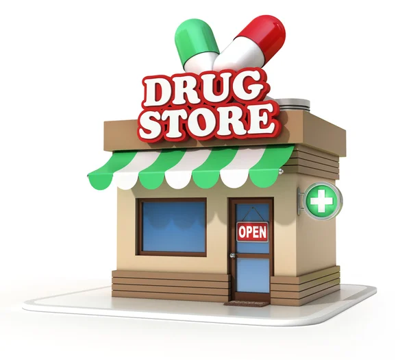 Miniature drugstore — Stock Photo, Image