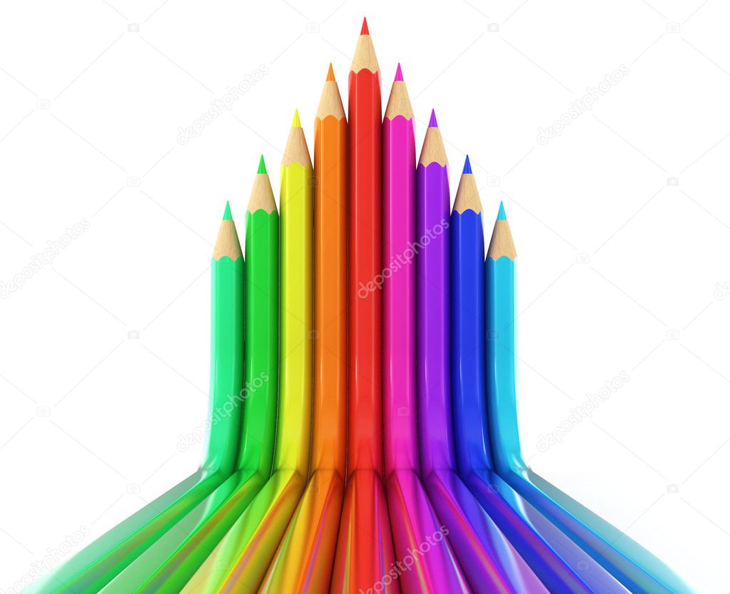 colorful pencils