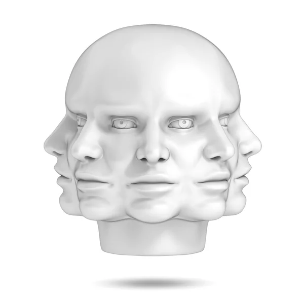 Psychology, abstract human head — Stock Photo, Image