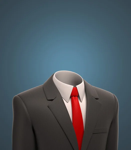 Empty business suit — Stock Photo, Image