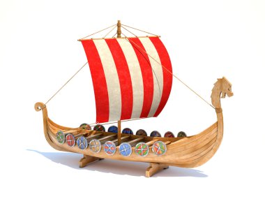 Viking gemisi cam şişe