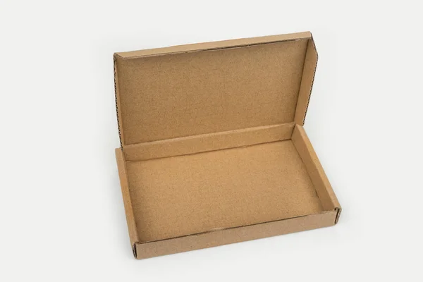 珠宝或电池用浅色小纸盒 — 图库照片