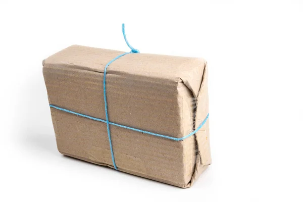 段ボールの包装紙から作られたパッケージ — ストック写真