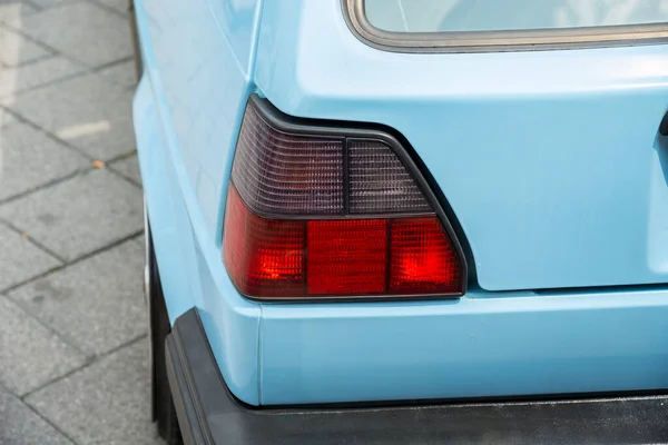 Vinage Klasyczne Tylne Światło Niemieckiego Samochodu Rajdzie — Zdjęcie stockowe